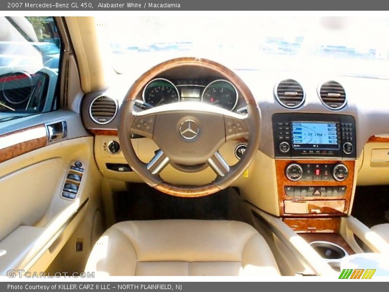 Alabaster White / Macadamia 2007 Mercedes-Benz GL 450