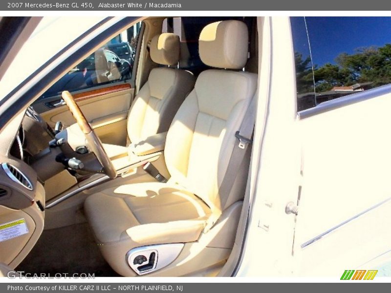 Alabaster White / Macadamia 2007 Mercedes-Benz GL 450