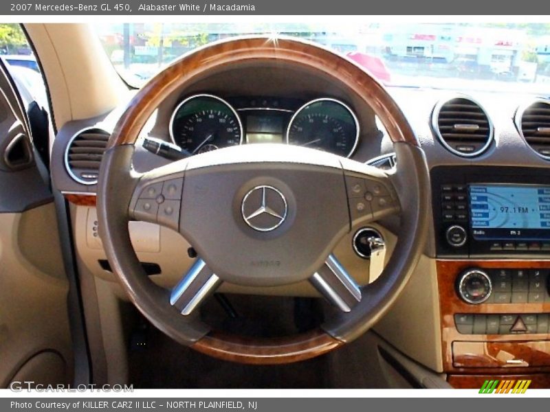 Alabaster White / Macadamia 2007 Mercedes-Benz GL 450