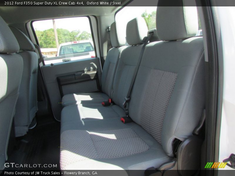 Oxford White / Steel 2012 Ford F350 Super Duty XL Crew Cab 4x4