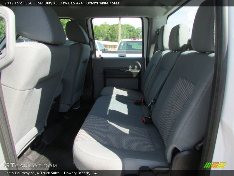 Oxford White / Steel 2012 Ford F350 Super Duty XL Crew Cab 4x4
