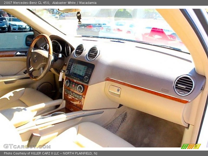 Alabaster White / Macadamia 2007 Mercedes-Benz GL 450