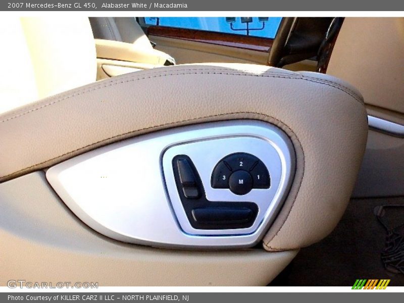 Alabaster White / Macadamia 2007 Mercedes-Benz GL 450