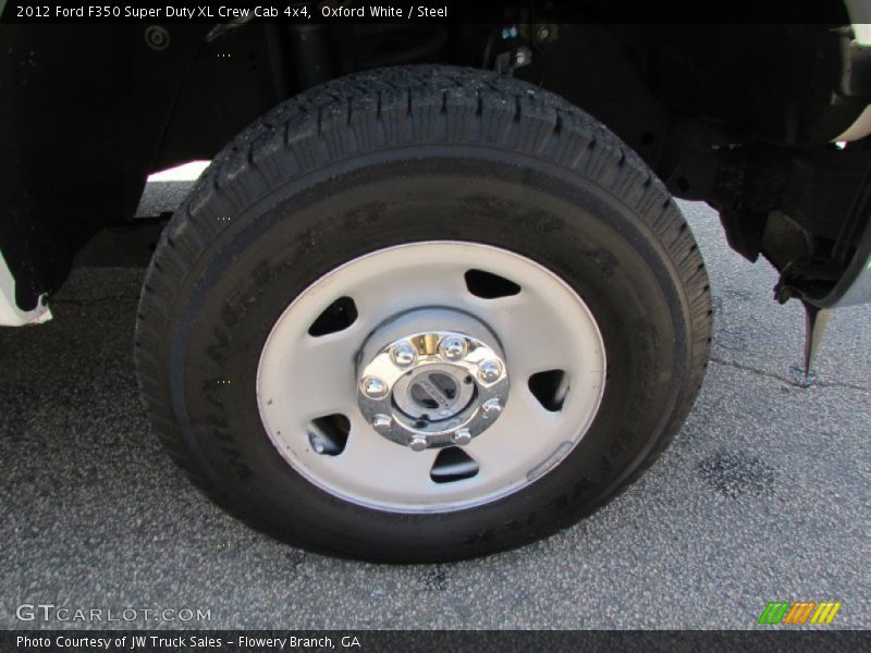 Oxford White / Steel 2012 Ford F350 Super Duty XL Crew Cab 4x4