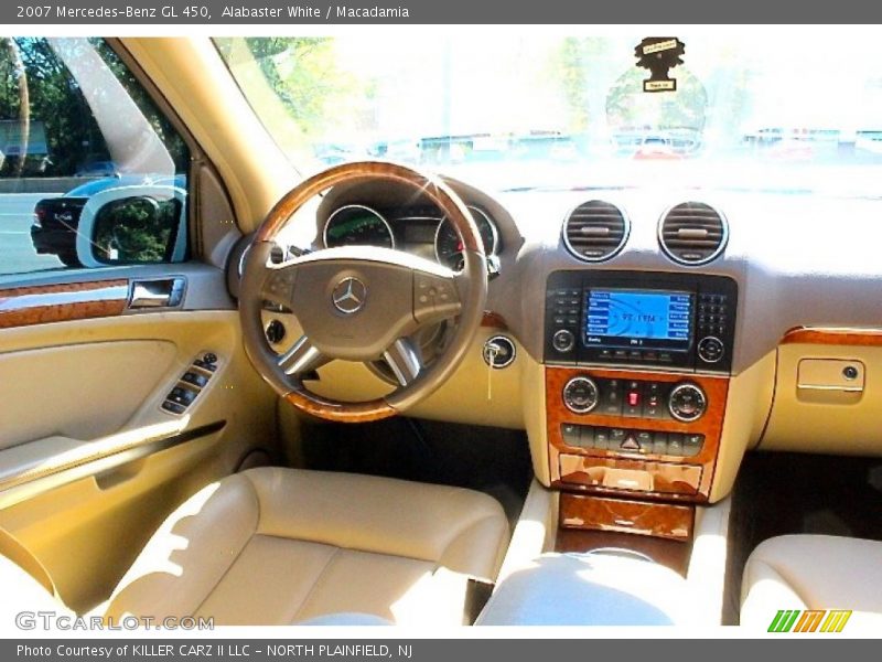 Alabaster White / Macadamia 2007 Mercedes-Benz GL 450