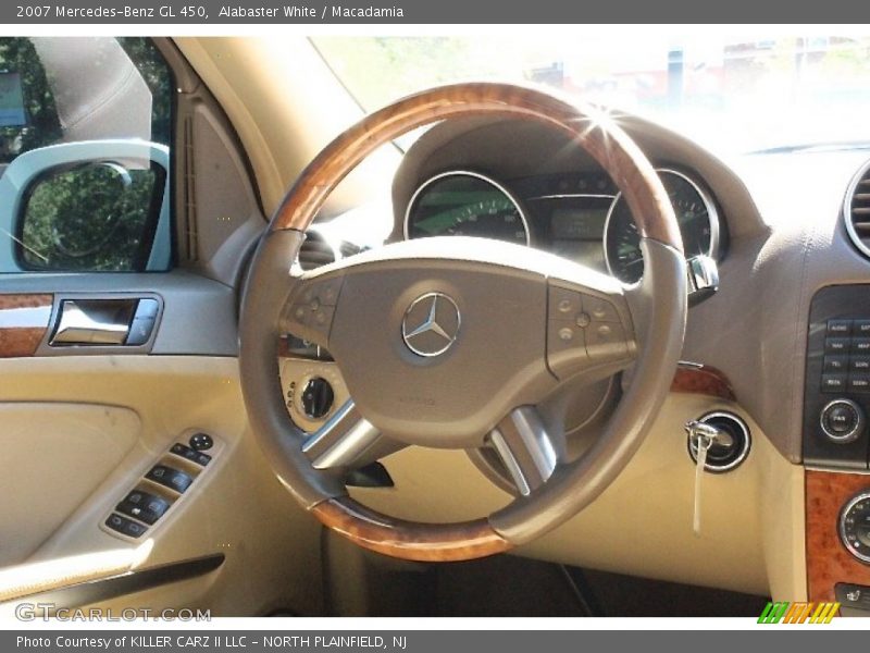 Alabaster White / Macadamia 2007 Mercedes-Benz GL 450