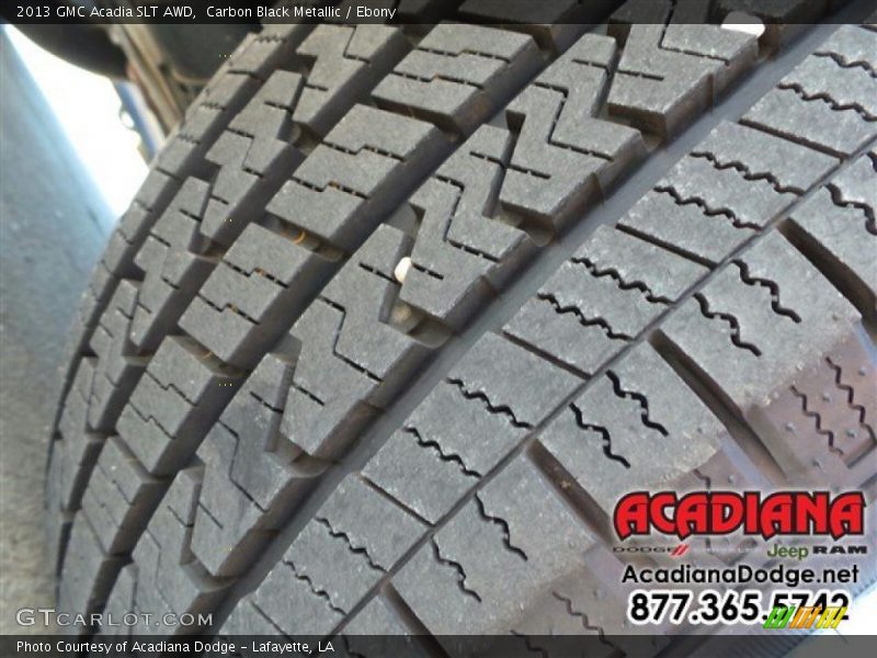 Carbon Black Metallic / Ebony 2013 GMC Acadia SLT AWD
