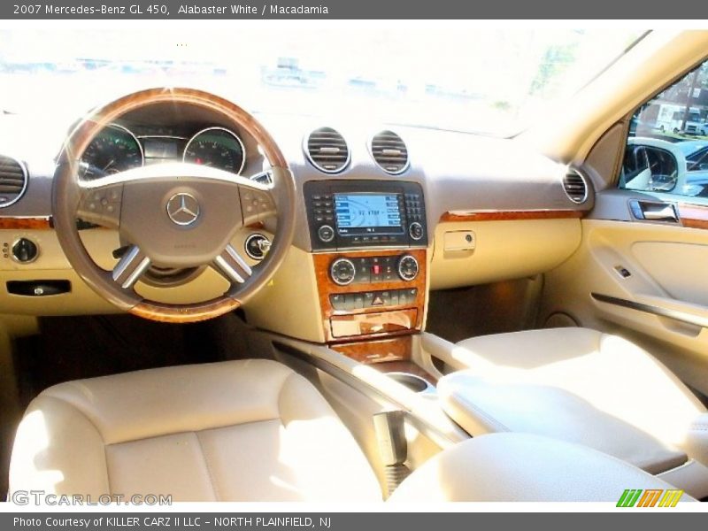 Alabaster White / Macadamia 2007 Mercedes-Benz GL 450