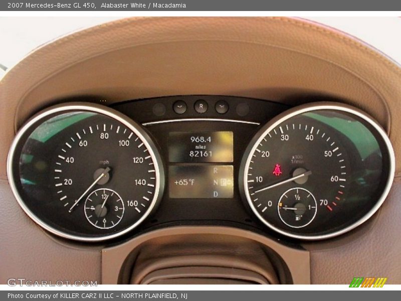 Alabaster White / Macadamia 2007 Mercedes-Benz GL 450