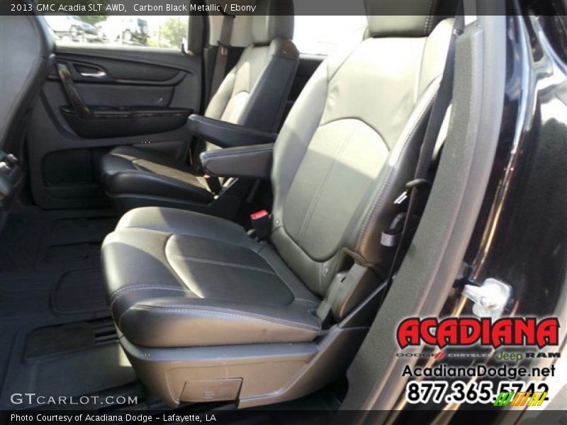 Carbon Black Metallic / Ebony 2013 GMC Acadia SLT AWD