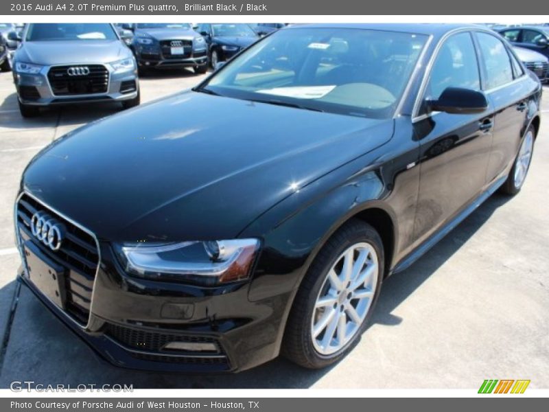 Brilliant Black / Black 2016 Audi A4 2.0T Premium Plus quattro