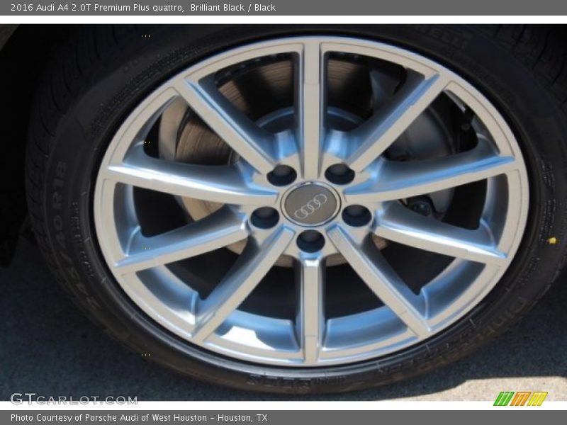 Brilliant Black / Black 2016 Audi A4 2.0T Premium Plus quattro