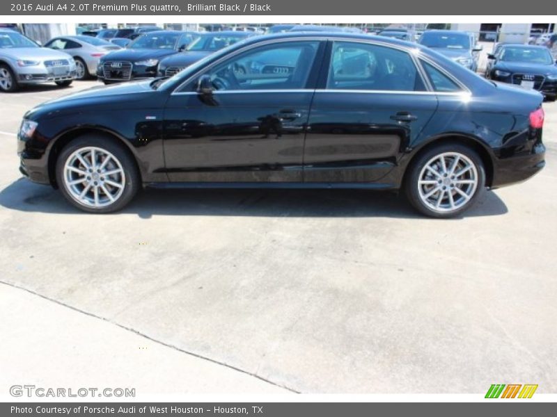 Brilliant Black / Black 2016 Audi A4 2.0T Premium Plus quattro
