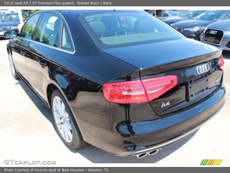 Brilliant Black / Black 2016 Audi A4 2.0T Premium Plus quattro