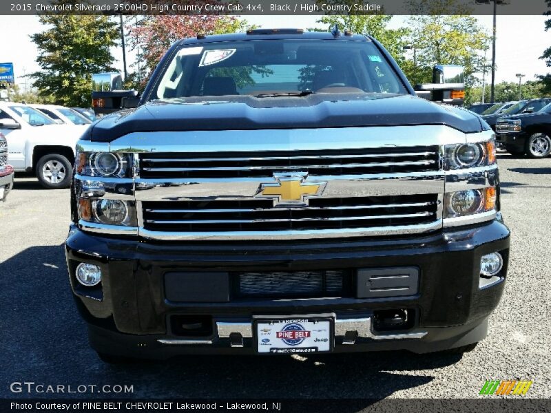 Black / High Country Saddle 2015 Chevrolet Silverado 3500HD High Country Crew Cab 4x4