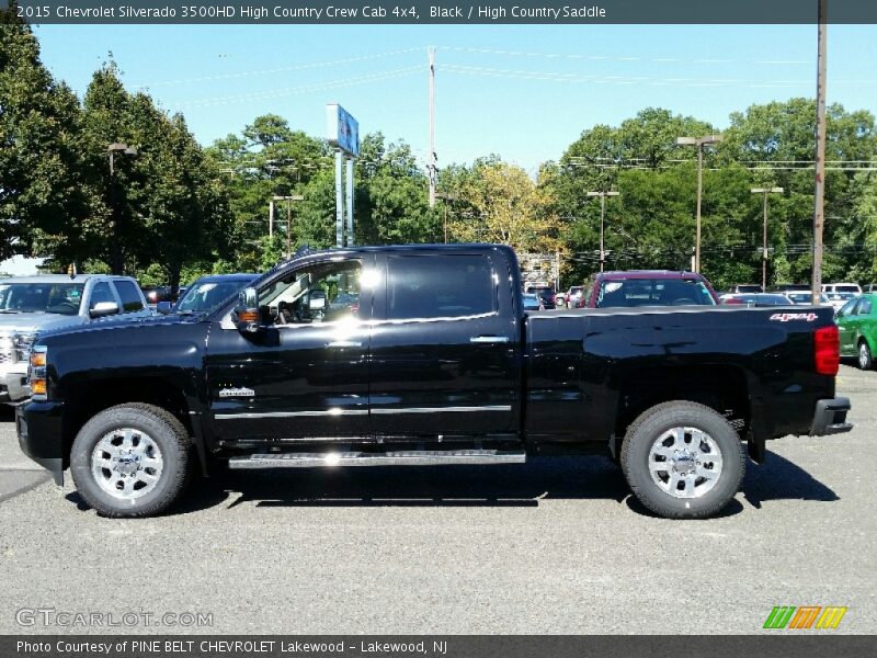 Black / High Country Saddle 2015 Chevrolet Silverado 3500HD High Country Crew Cab 4x4