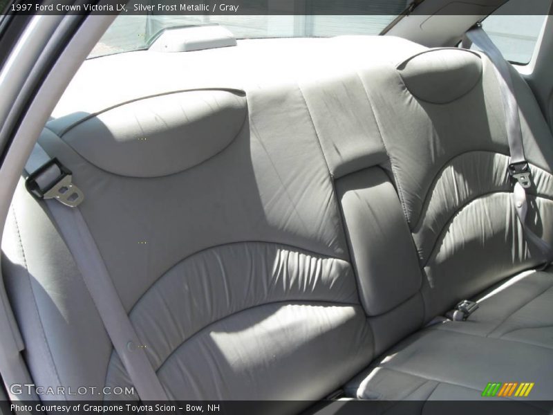 Silver Frost Metallic / Gray 1997 Ford Crown Victoria LX