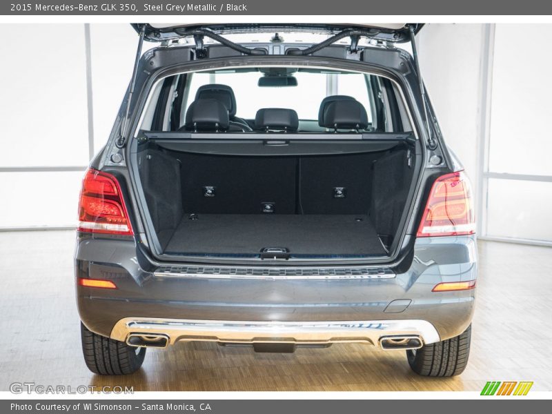 Steel Grey Metallic / Black 2015 Mercedes-Benz GLK 350