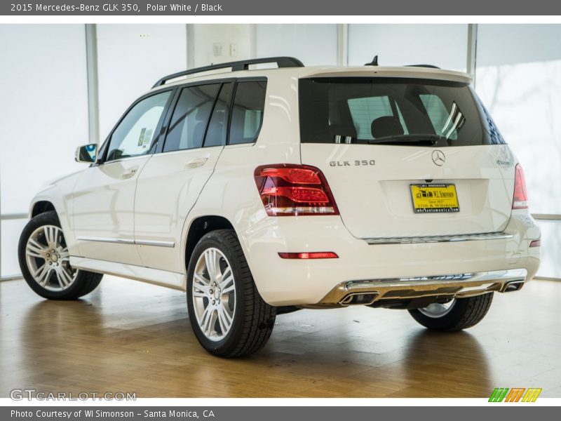 Polar White / Black 2015 Mercedes-Benz GLK 350