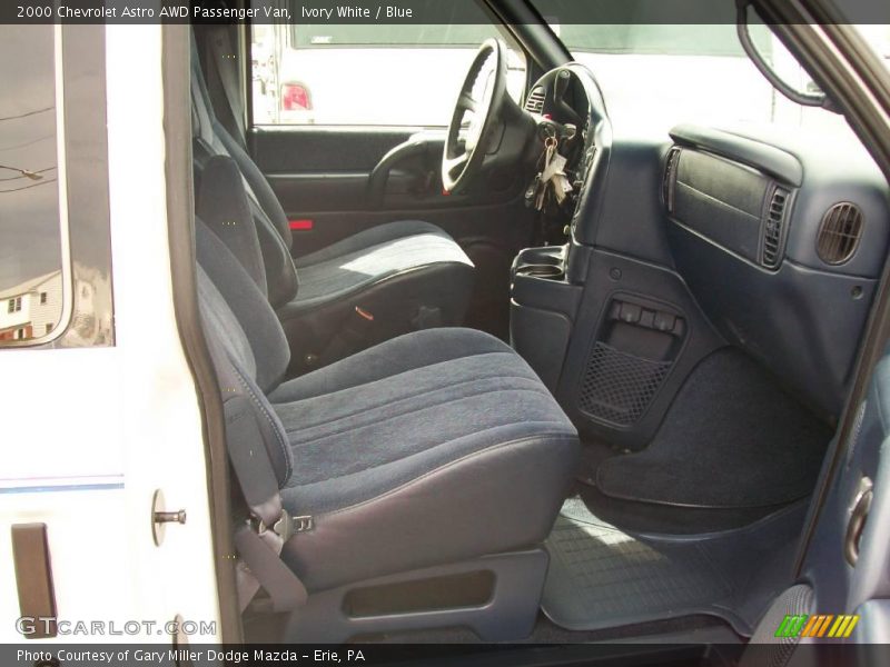 Ivory White / Blue 2000 Chevrolet Astro AWD Passenger Van