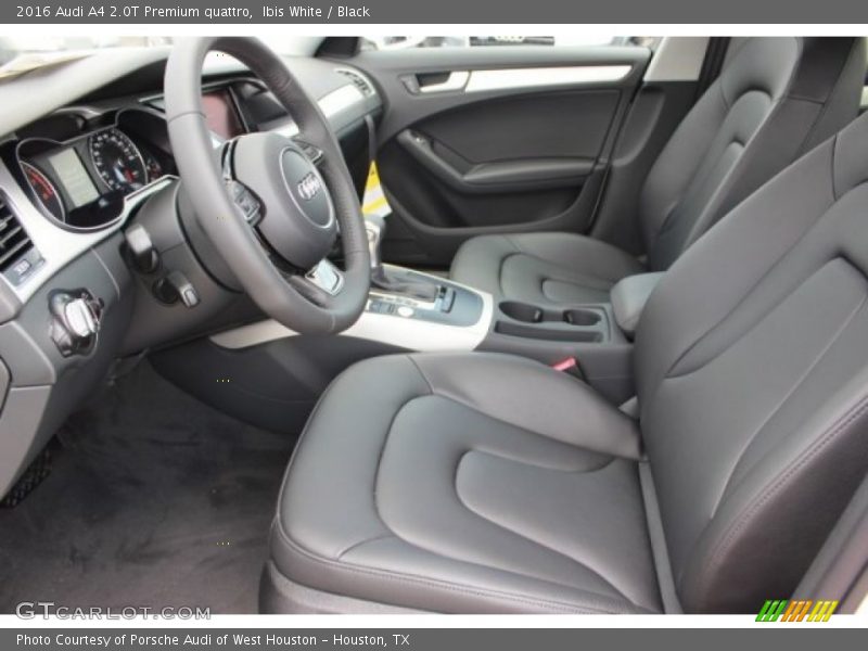 Ibis White / Black 2016 Audi A4 2.0T Premium quattro