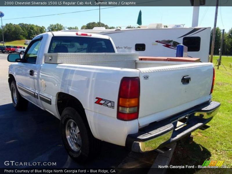 Summit White / Graphite 2000 Chevrolet Silverado 1500 LS Regular Cab 4x4