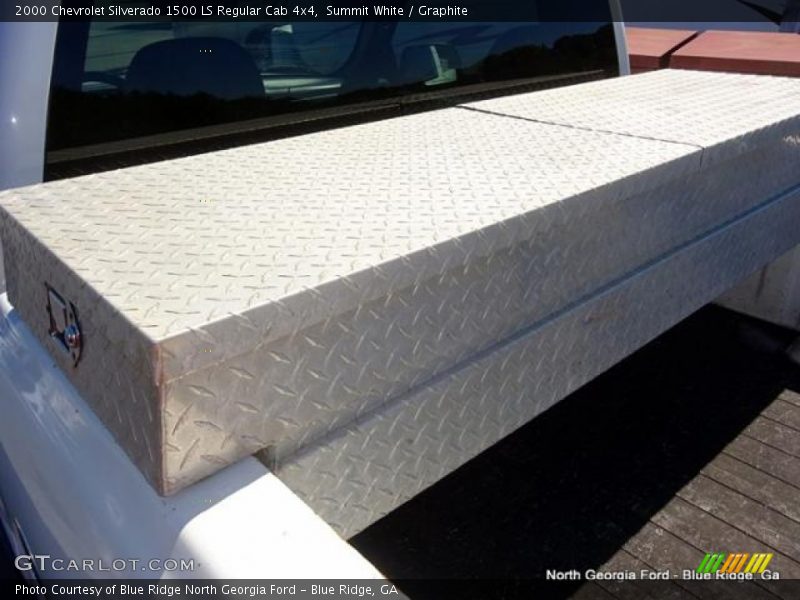 Summit White / Graphite 2000 Chevrolet Silverado 1500 LS Regular Cab 4x4