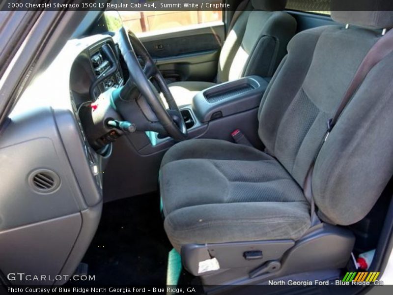 Summit White / Graphite 2000 Chevrolet Silverado 1500 LS Regular Cab 4x4