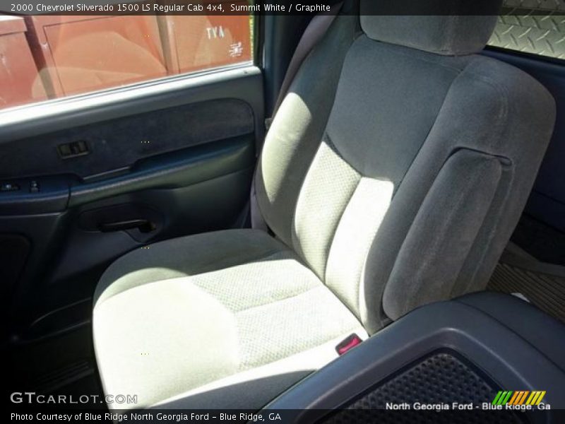 Summit White / Graphite 2000 Chevrolet Silverado 1500 LS Regular Cab 4x4