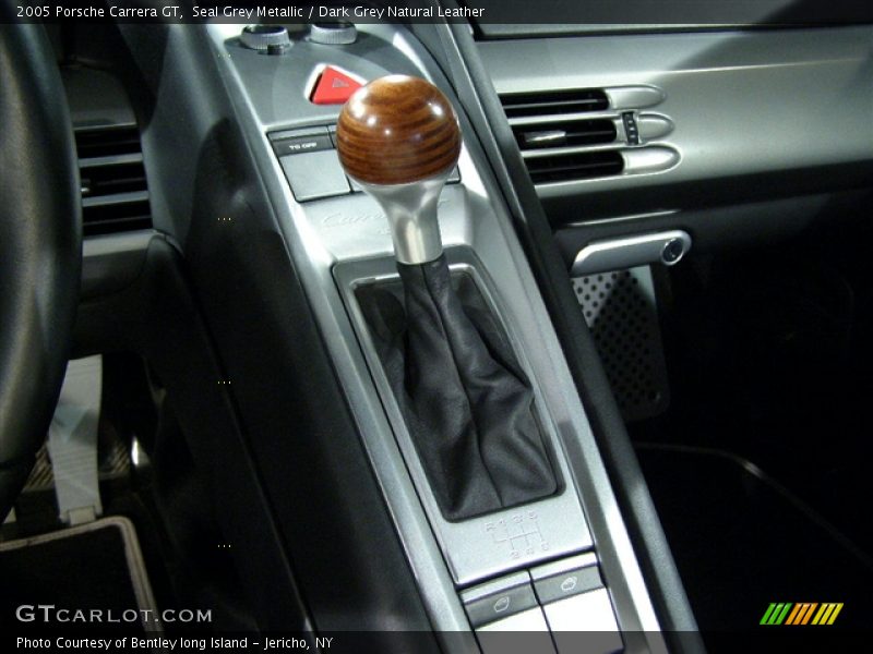 2005 Porsche Carrera GT, Seal Grey Metallic / Dark Gray, 6 Speed Manual Transmission - 2005 Porsche Carrera GT 