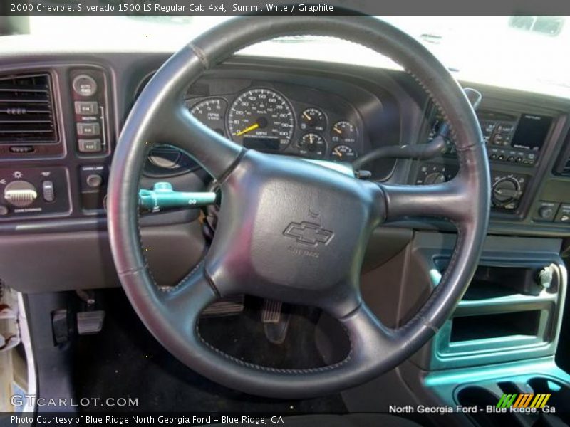 Summit White / Graphite 2000 Chevrolet Silverado 1500 LS Regular Cab 4x4