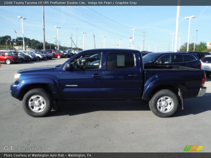 Indigo Ink Pearl / Graphite Gray 2008 Toyota Tacoma V6 SR5 PreRunner Double Cab