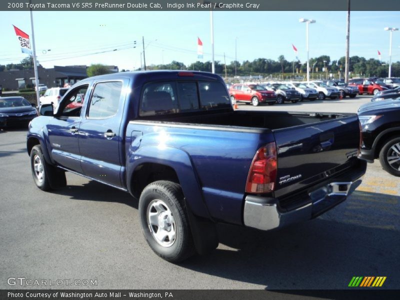 Indigo Ink Pearl / Graphite Gray 2008 Toyota Tacoma V6 SR5 PreRunner Double Cab