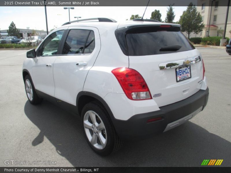 Summit White / Jet Black 2015 Chevrolet Trax LTZ AWD