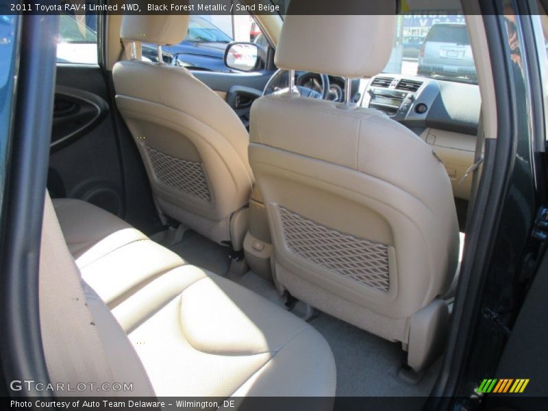 Black Forest Metallic / Sand Beige 2011 Toyota RAV4 Limited 4WD