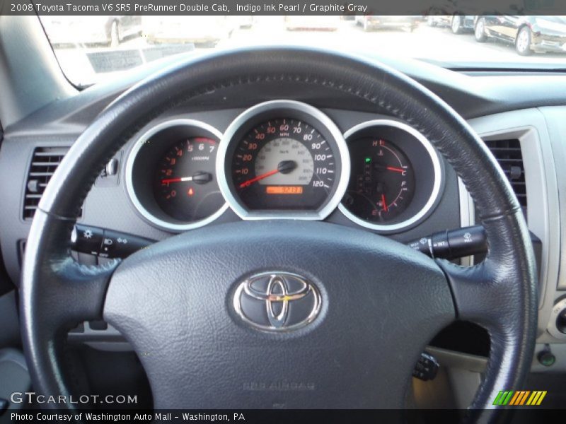 Indigo Ink Pearl / Graphite Gray 2008 Toyota Tacoma V6 SR5 PreRunner Double Cab