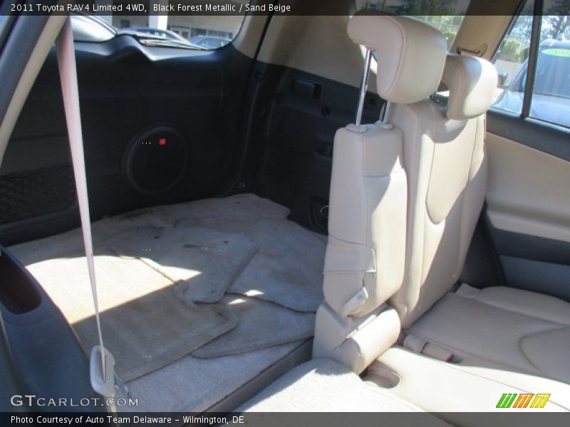 Black Forest Metallic / Sand Beige 2011 Toyota RAV4 Limited 4WD
