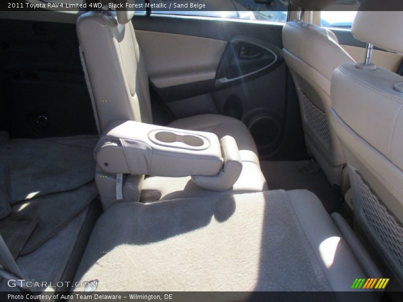 Black Forest Metallic / Sand Beige 2011 Toyota RAV4 Limited 4WD