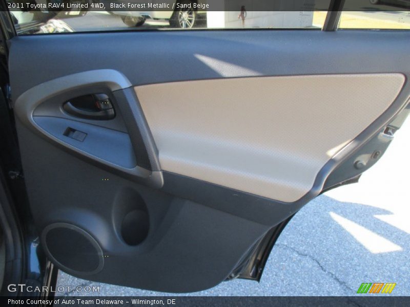 Black Forest Metallic / Sand Beige 2011 Toyota RAV4 Limited 4WD