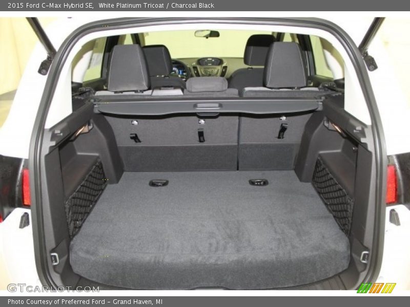 White Platinum Tricoat / Charcoal Black 2015 Ford C-Max Hybrid SE