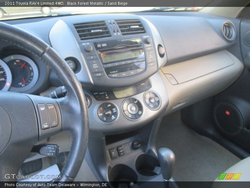Black Forest Metallic / Sand Beige 2011 Toyota RAV4 Limited 4WD