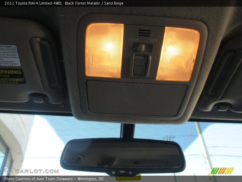 Black Forest Metallic / Sand Beige 2011 Toyota RAV4 Limited 4WD