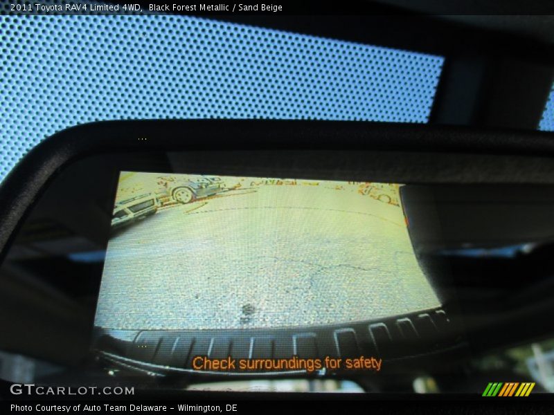 Black Forest Metallic / Sand Beige 2011 Toyota RAV4 Limited 4WD