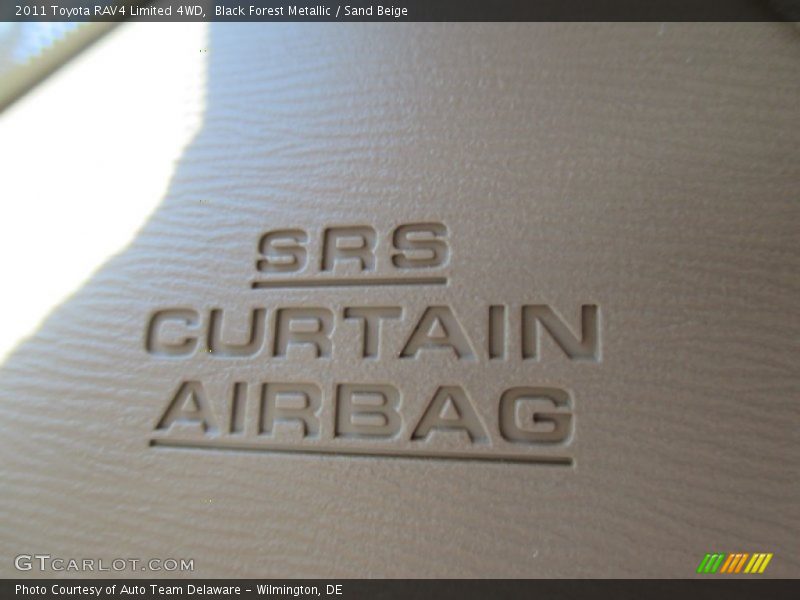 Black Forest Metallic / Sand Beige 2011 Toyota RAV4 Limited 4WD