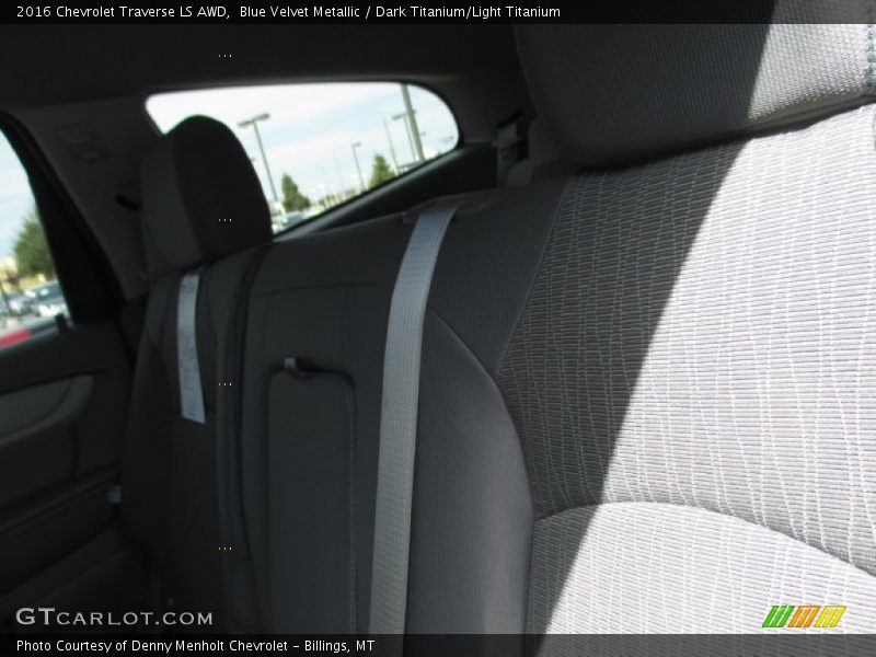 Blue Velvet Metallic / Dark Titanium/Light Titanium 2016 Chevrolet Traverse LS AWD