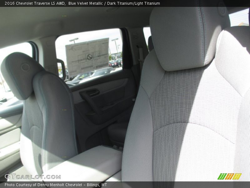 Blue Velvet Metallic / Dark Titanium/Light Titanium 2016 Chevrolet Traverse LS AWD
