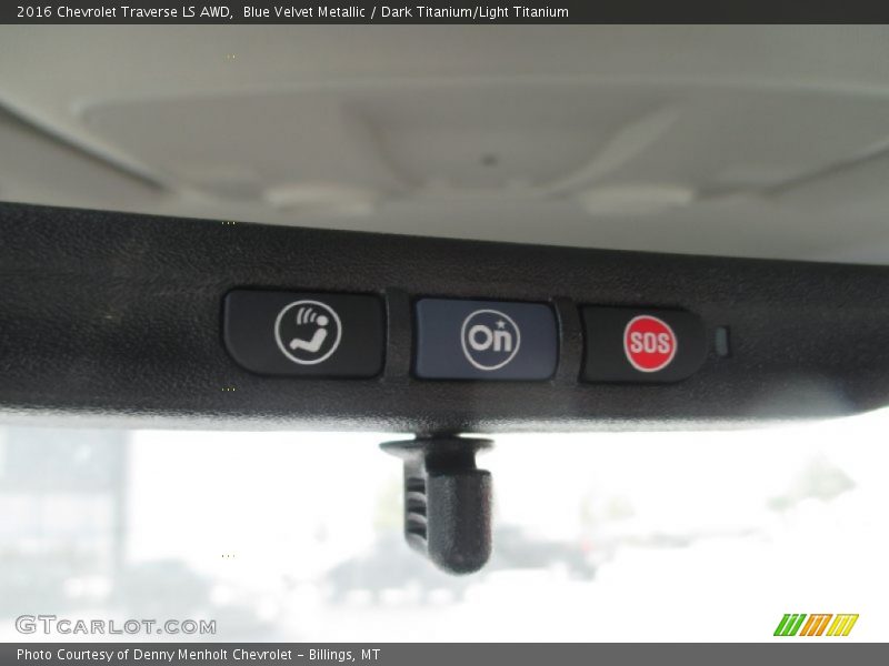 Blue Velvet Metallic / Dark Titanium/Light Titanium 2016 Chevrolet Traverse LS AWD