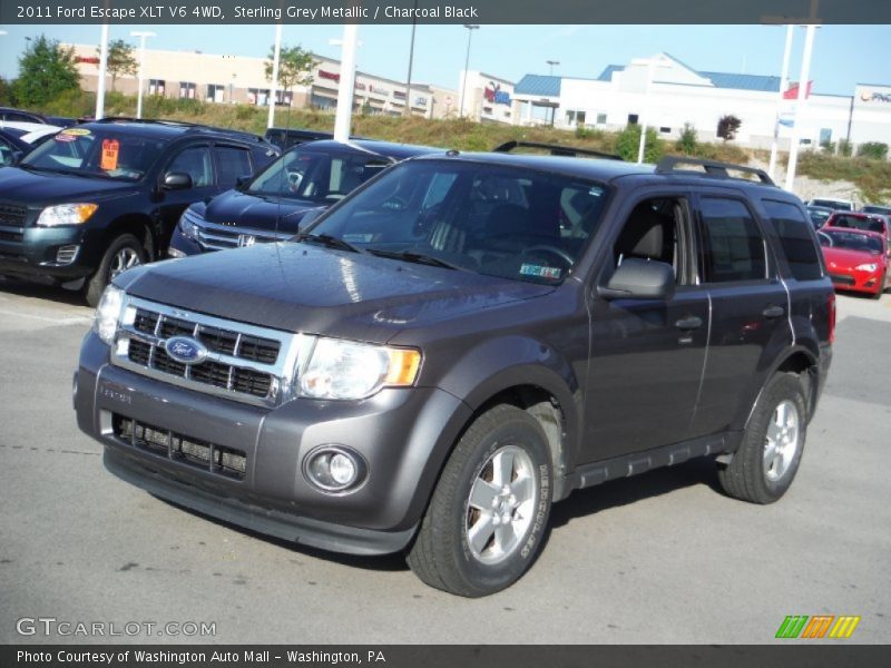 Sterling Grey Metallic / Charcoal Black 2011 Ford Escape XLT V6 4WD