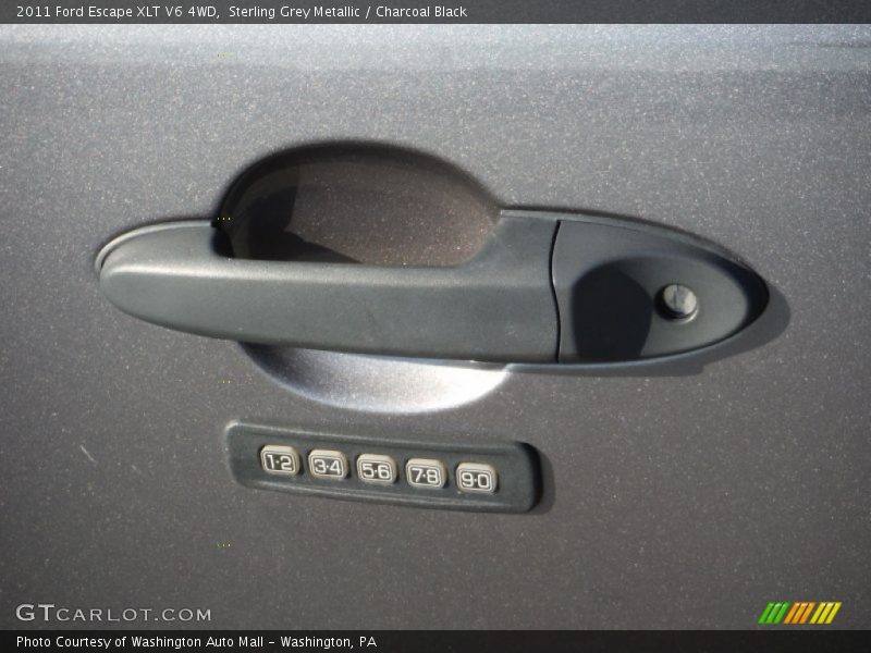 Sterling Grey Metallic / Charcoal Black 2011 Ford Escape XLT V6 4WD