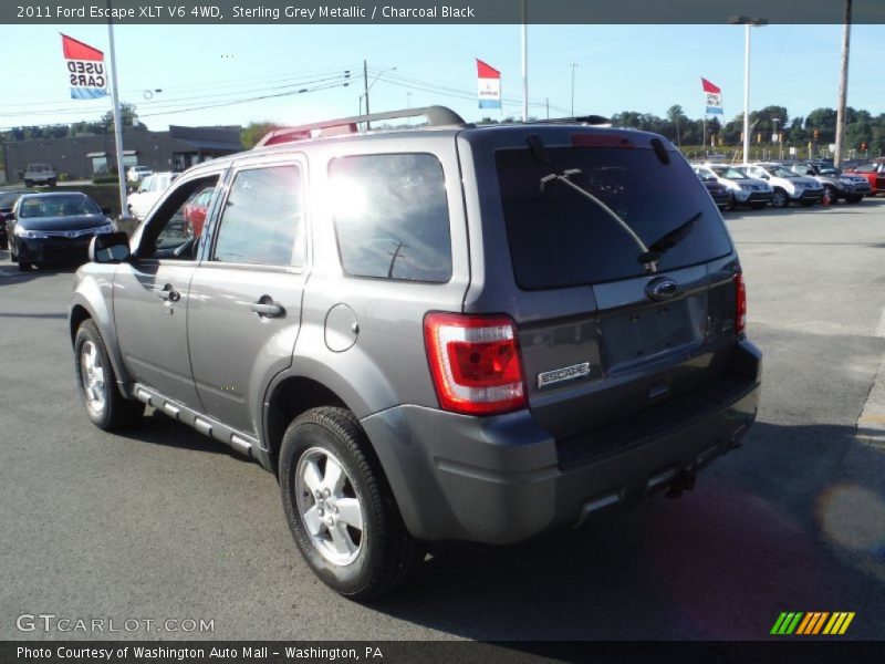 Sterling Grey Metallic / Charcoal Black 2011 Ford Escape XLT V6 4WD